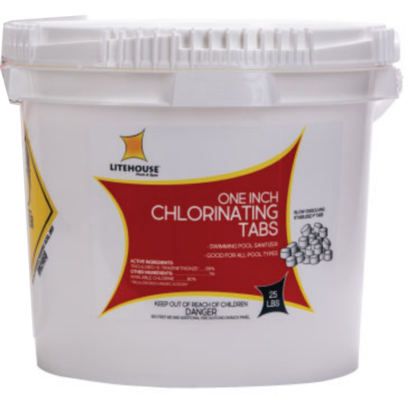 Litehouse Chlorine Tablets Small 25lb.
