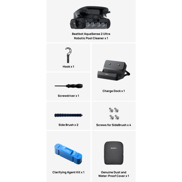 Beatbot AquaSense® 2 Ultra Robotic Pool Cleaner - Image 8