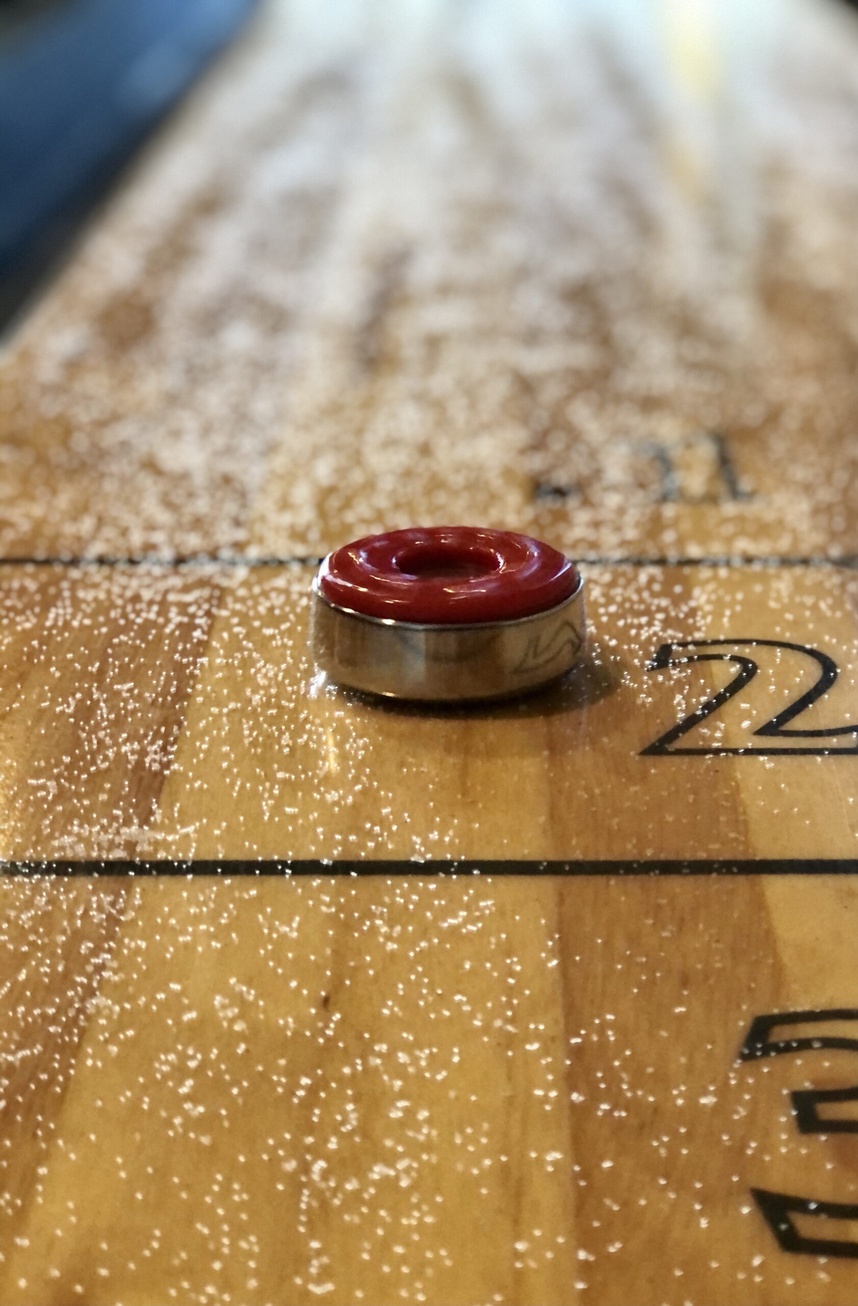 adding shuffleboard to your home can provide fall entertainmen