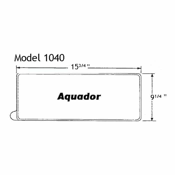 Aquador 1040 Replacement Lid for Rapid Flow Skimmer
