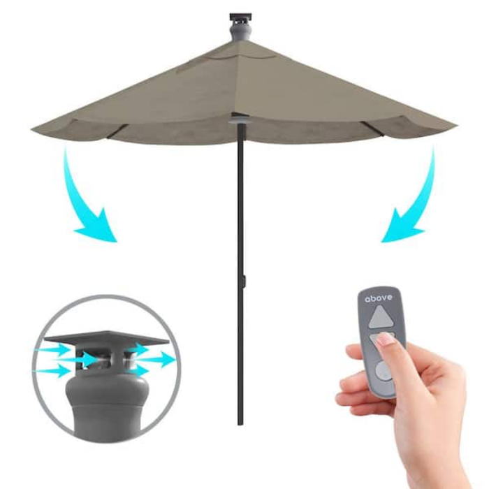 Umb-9FT Smart Umbrella-Dove