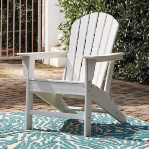 White Adirondack Chair