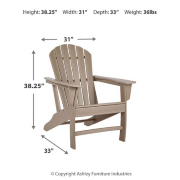 Driftwood Adirondack Chair - Image 4