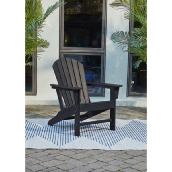 Black Adirondack Chair
