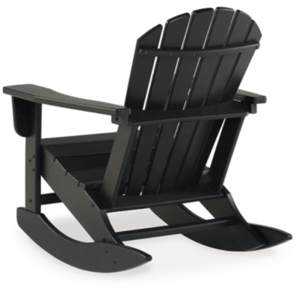 Black Rocking Adirondack Chair - Image 4