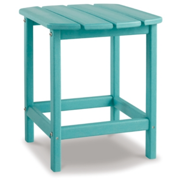 Turquoise Adirondack End Table - Image 2