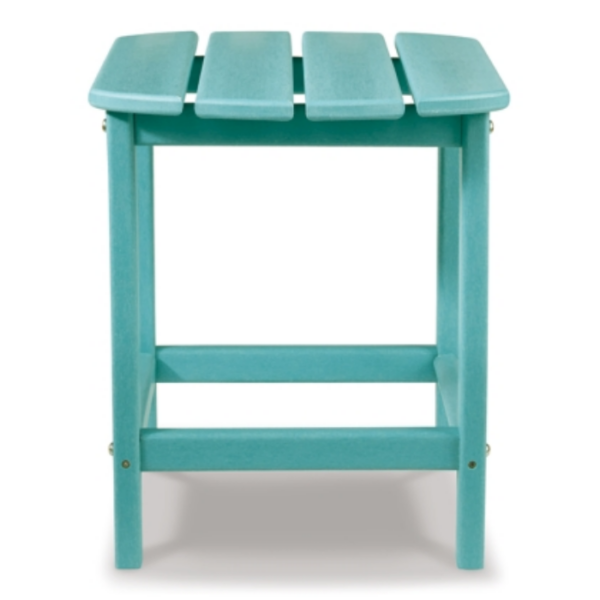 Turquoise Adirondack End Table - Image 3