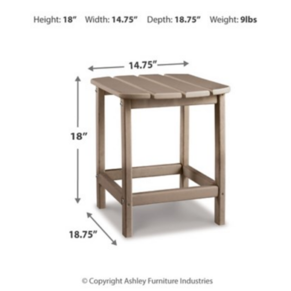 Driftwood Adirondack End Table - Image 4