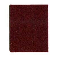 A rectangular sheet of wine-colored, Teflon-treated billiard cloth for an 8 table is set against a white background.