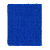 A rectangular 8FT Cloth-Euro Blue-Teflon with a textured surface and slightly uneven edges, displayed on a white background.
