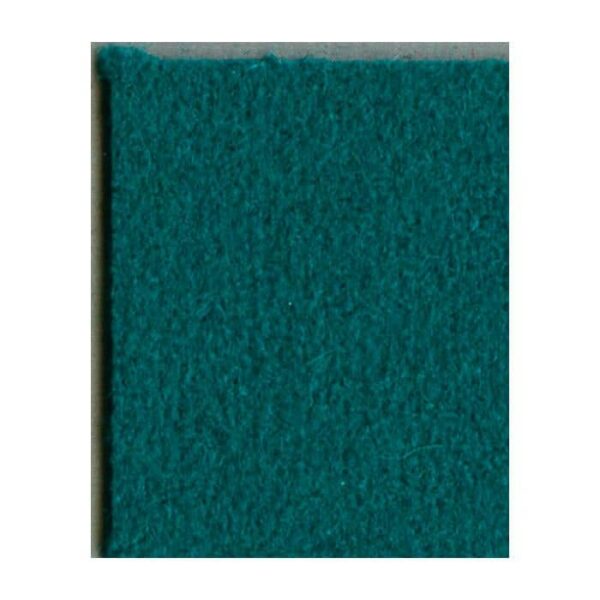 A square swatch of Billiard Cloth for 8 Table in Basic Green, Teflon Treated, is shown on a neutral background with a subtly textured, felt-like surface.