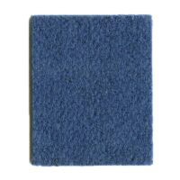 The Cloth-Academy Blue Teflon 8FT is a rectangular, blue scrub pad with a rough, textured surface shown against a white background.