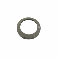 A gray Pulsator Jet: Jet Face without Escutcheon, round with a smooth surface and central hole, shown on a white background.