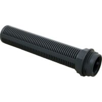 The LATERAL S210S/S200/S180T/S160T is a black plastic cylindrical filter with slotted openings along its length and a threaded end for easy attachment.