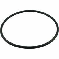 A Hayward Chlorinator CL200/CK220 Cover O-Ring (CLX200K) is shown on a white background. This black rubber O-ring forms a perfect circle and serves as a sealing component for the chlorinator.