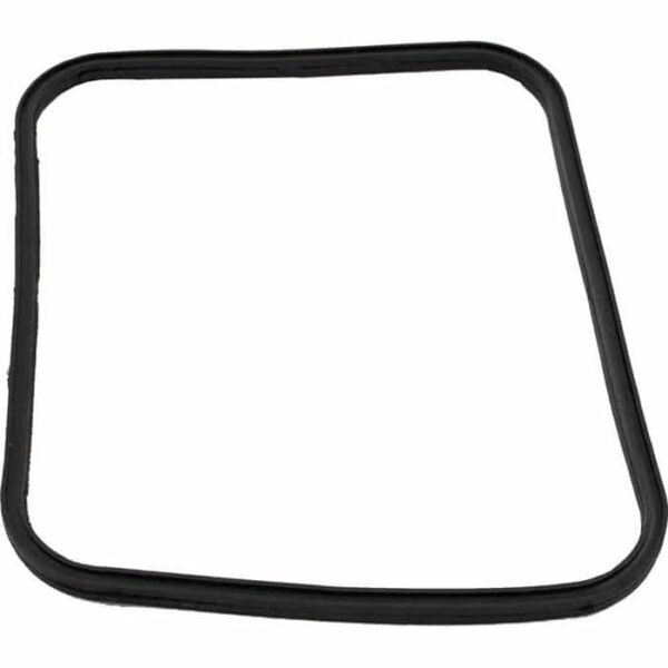 A black, flexible O-Ring (Hayward Super Pump H&L Lid, SPX1600S) with a slightly irregular square-like shape is shown on a white background.