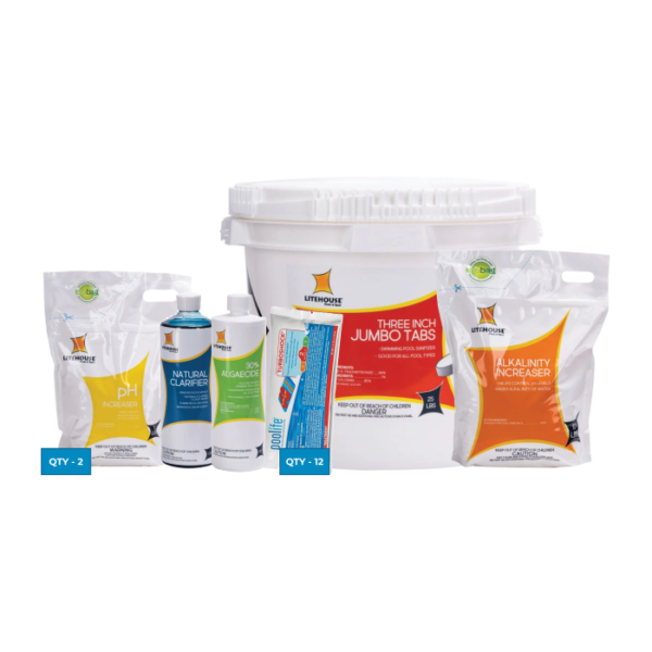 Chlorine-Large Tab 10,000 Gallon Kit