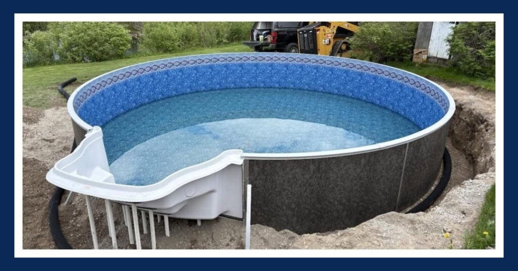 Inground Pool Depth Options On-Ground Pools: The Middle Option Between Above-Ground and Inground ...